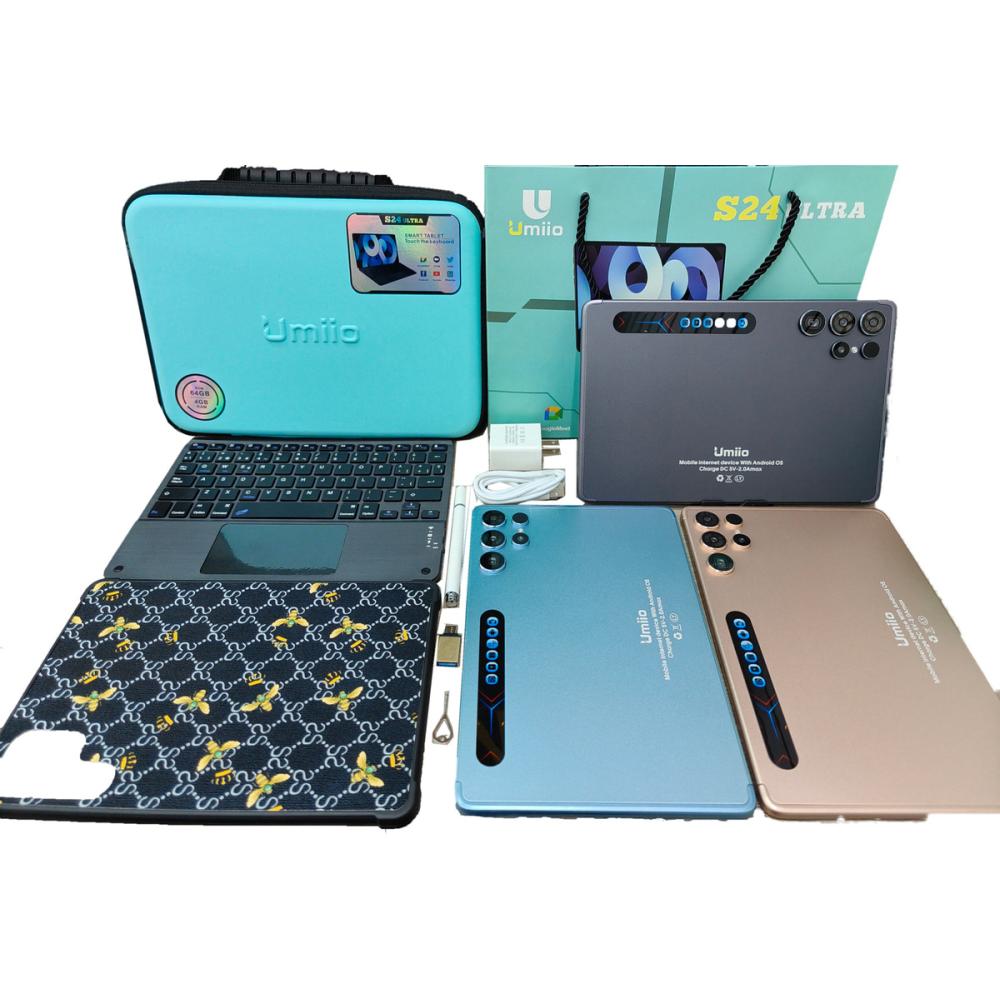 Tablet 10.1 S24 Ultra 6+128gb Kit Con Teclado Sim Liberado