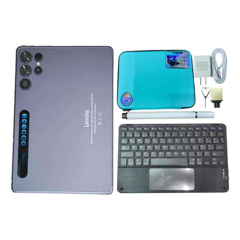Tablet 10.1 S24 Ultra 6+128gb Kit Con Teclado Sim Liberado