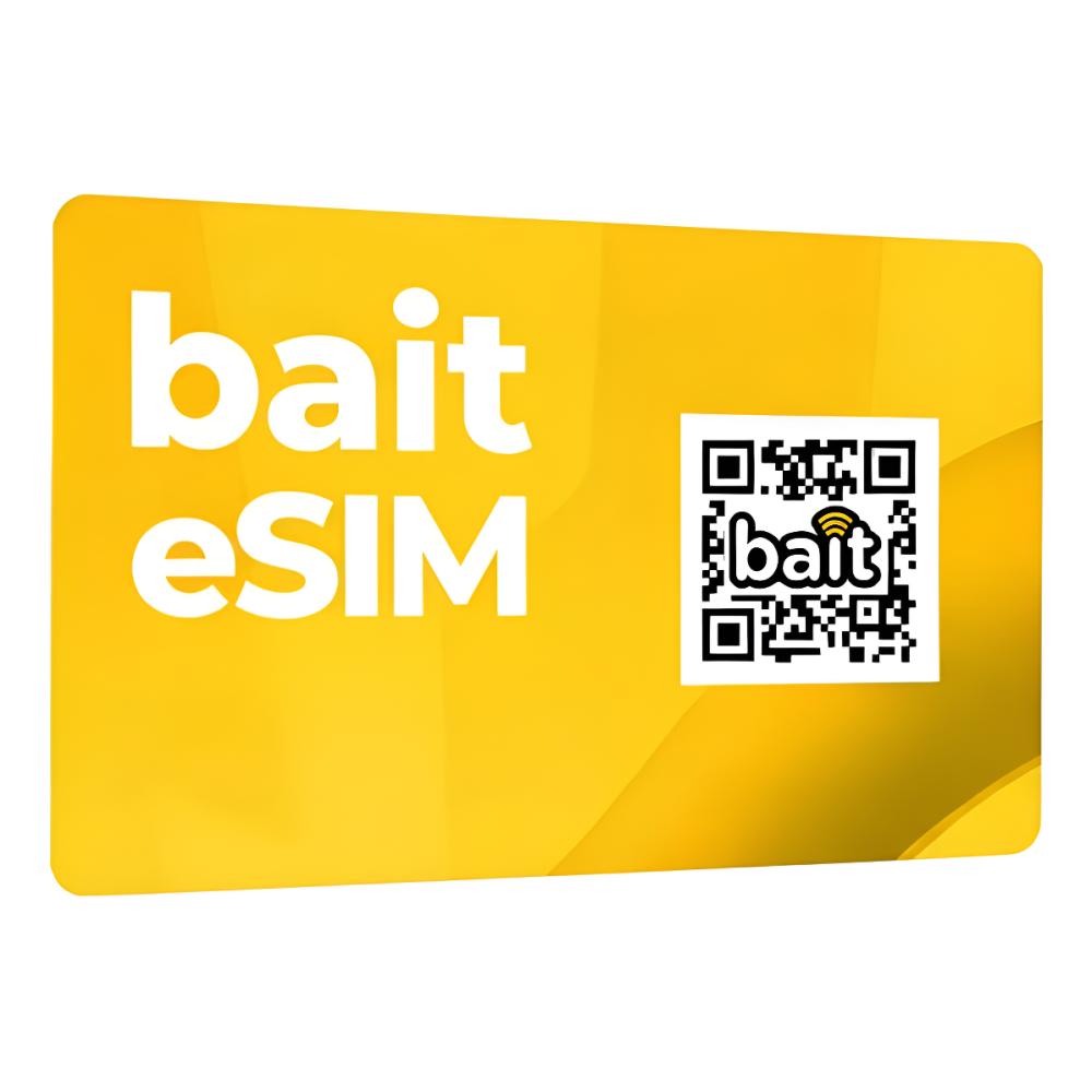 Esim Bait | Recarga 100 | 15 Días | 5gb