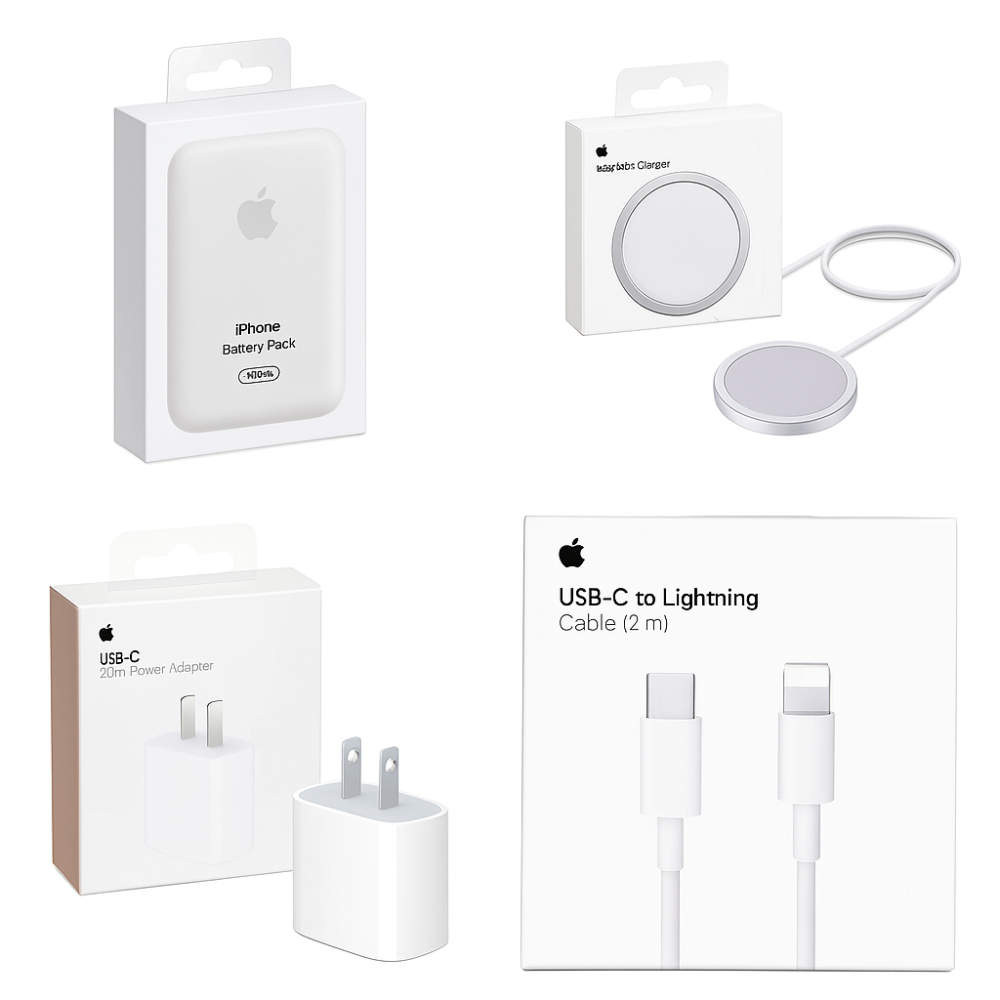 Kit Exclusivo de Carga Para iPhone 8-14 Pro Max