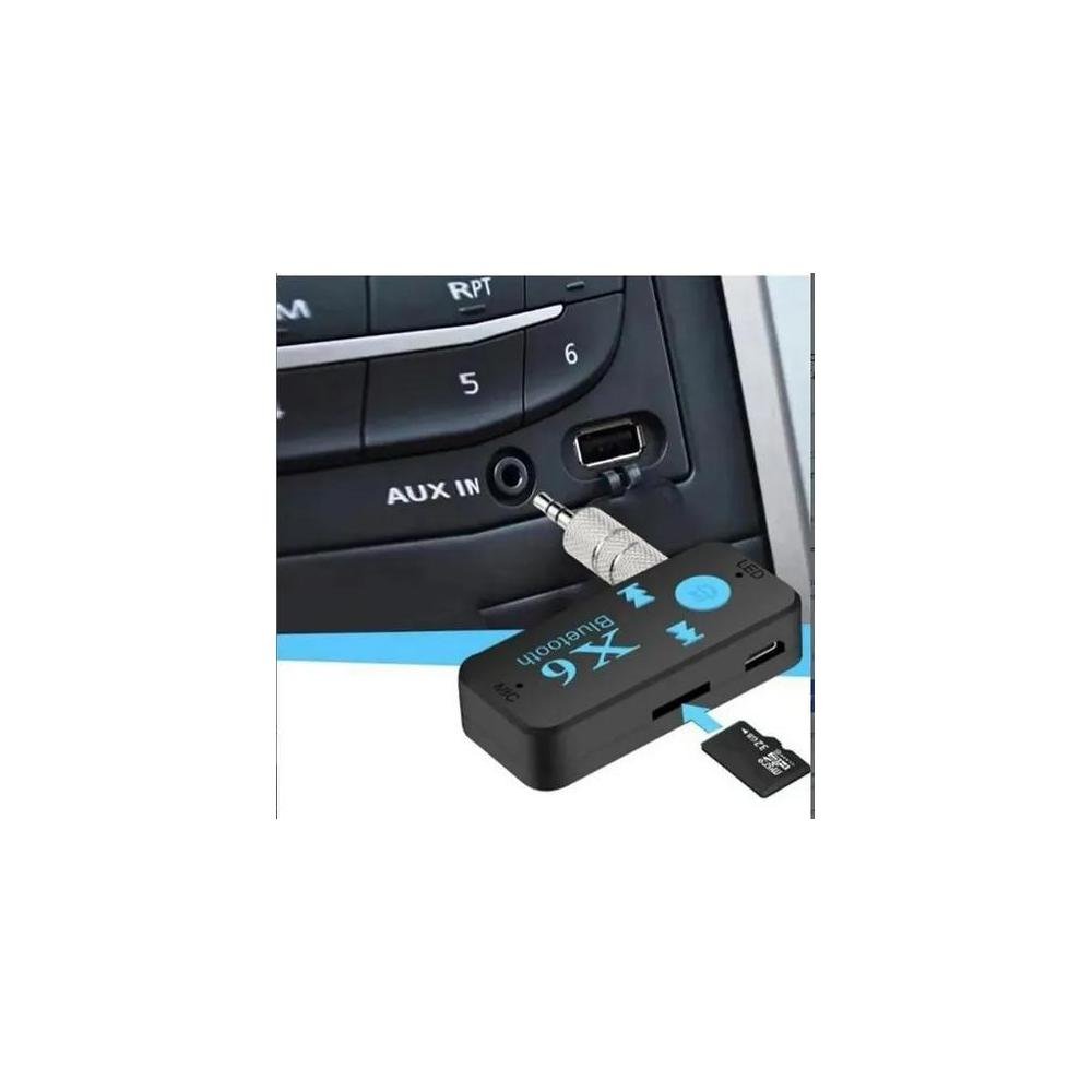 Receptor y transmisor bluetooth con entrada auxiliar 3.5mm para carro automóvil / wireless receiver / xo-8127