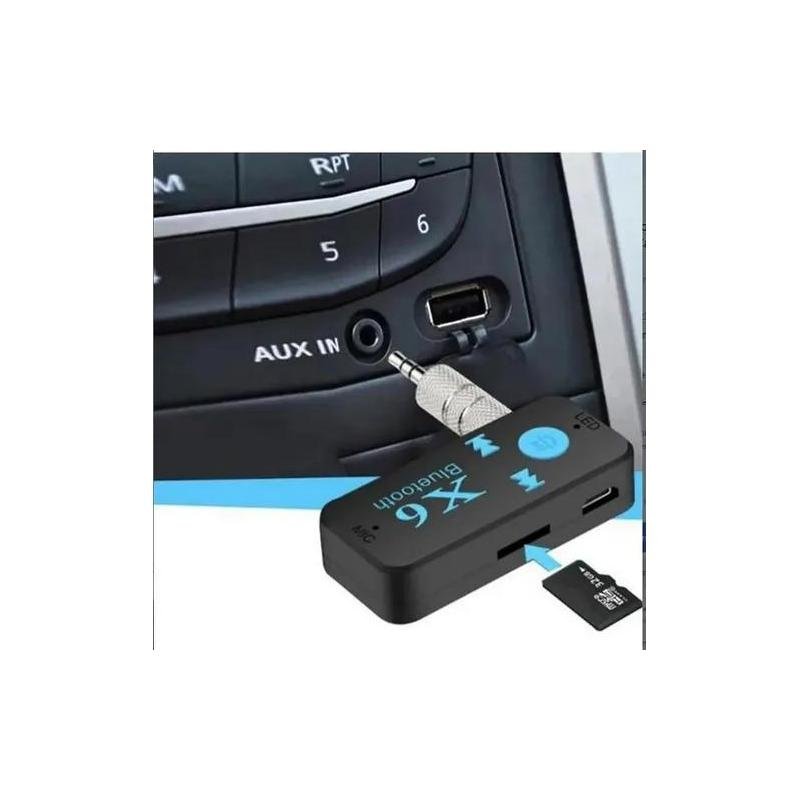 Receptor y transmisor bluetooth con entrada auxiliar 3.5mm para carro automóvil / wireless receiver / xo-8127