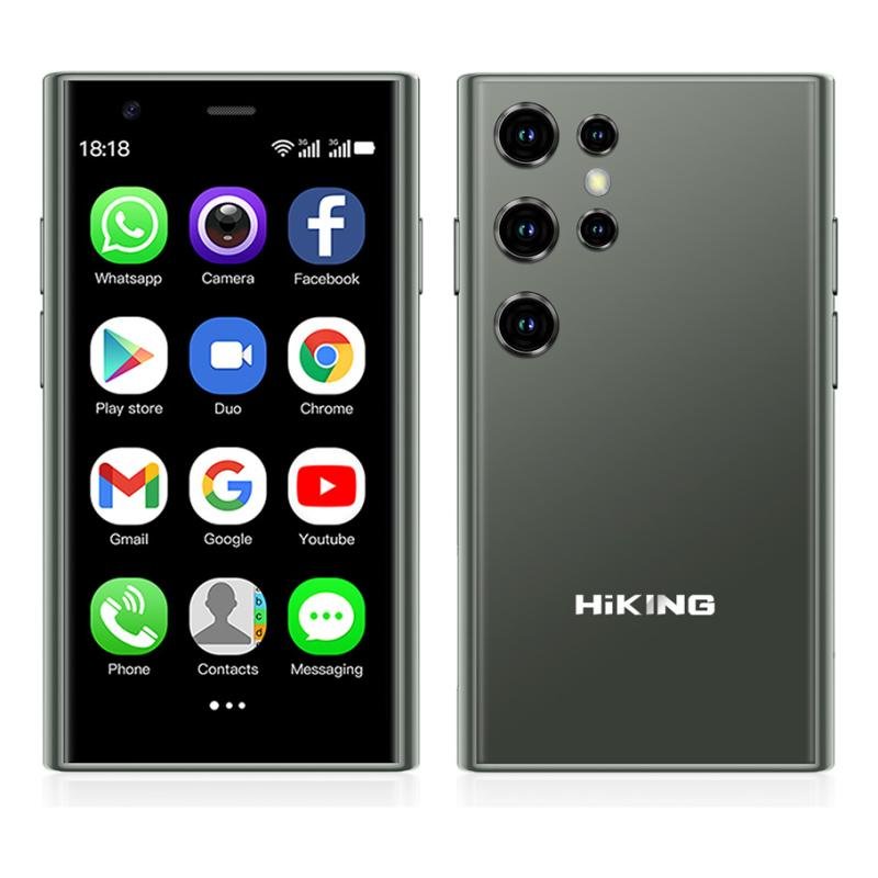 Mini Phone Hiking Mini S23 3g 2gb Ram + 16gb Rom Green Dual Sim Radio Fm / Wifi / Gps Verde