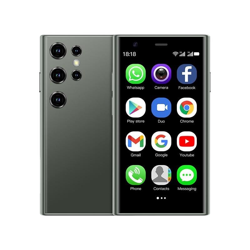 Mini Phone Hiking Mini S23 3g 2gb Ram + 16gb Rom Green Dual Sim Radio Fm / Wifi / Gps Verde
