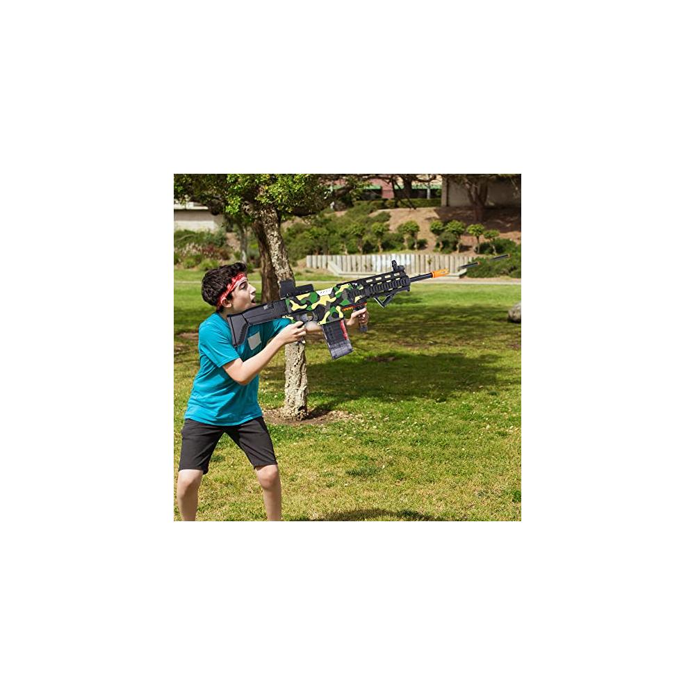 Rifle Pistola Lanzador Blaster Automático De Dardos Juguete
