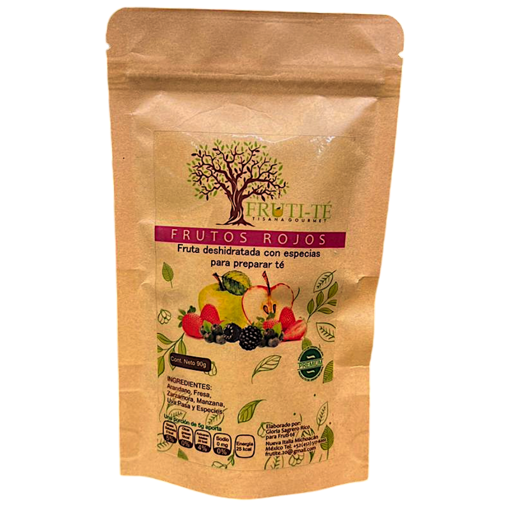 Tisana sabor Frutos Rojos