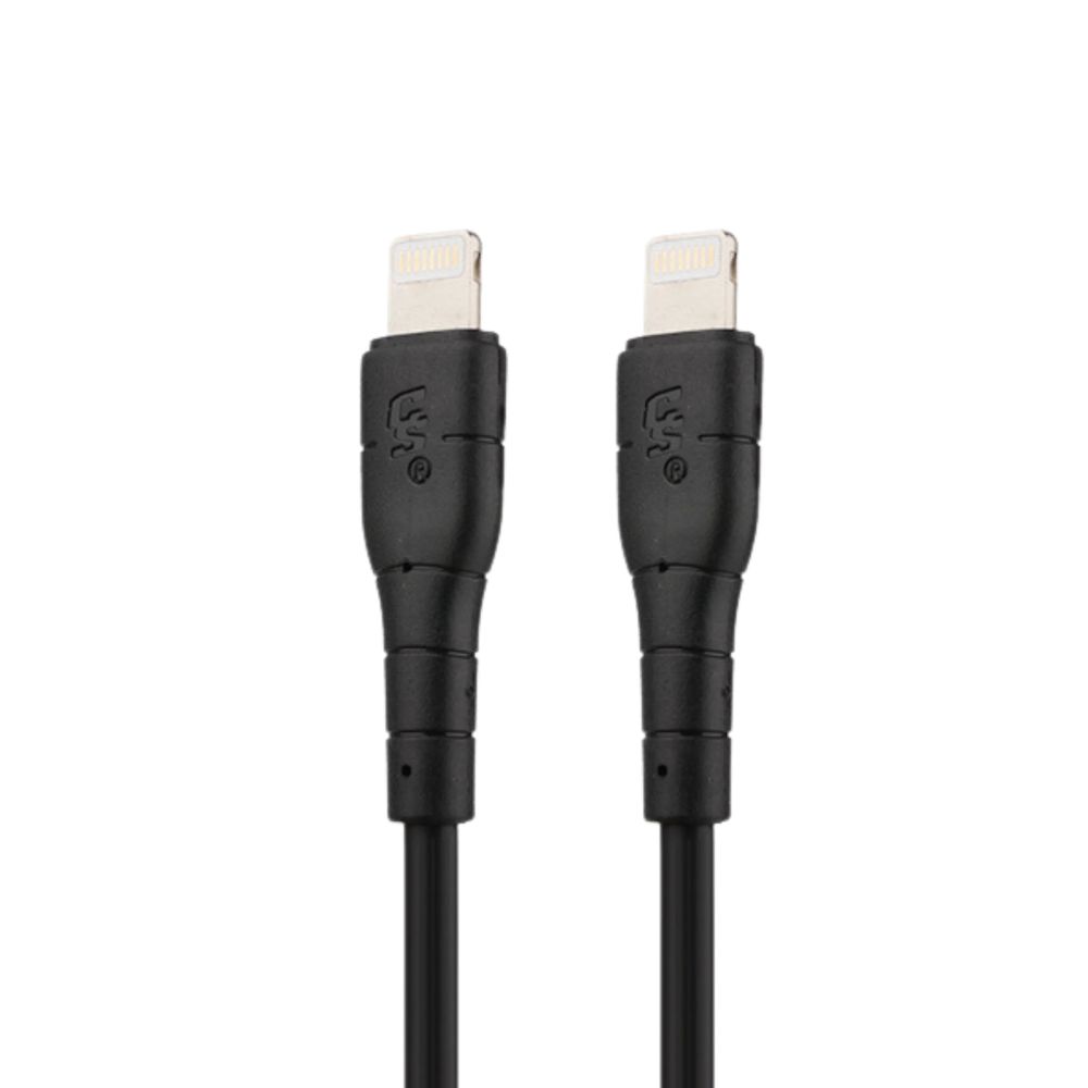 COMBO CARGADOR & CABLE 35W IPH NEGRO CYBERSHOP