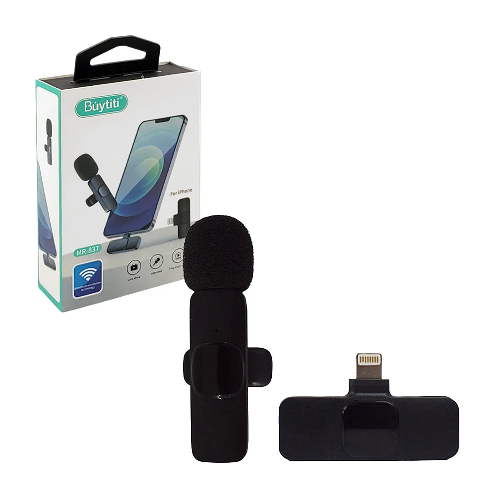 Microfono Lightninh Para iPhone 5-14 Series Inalambrico