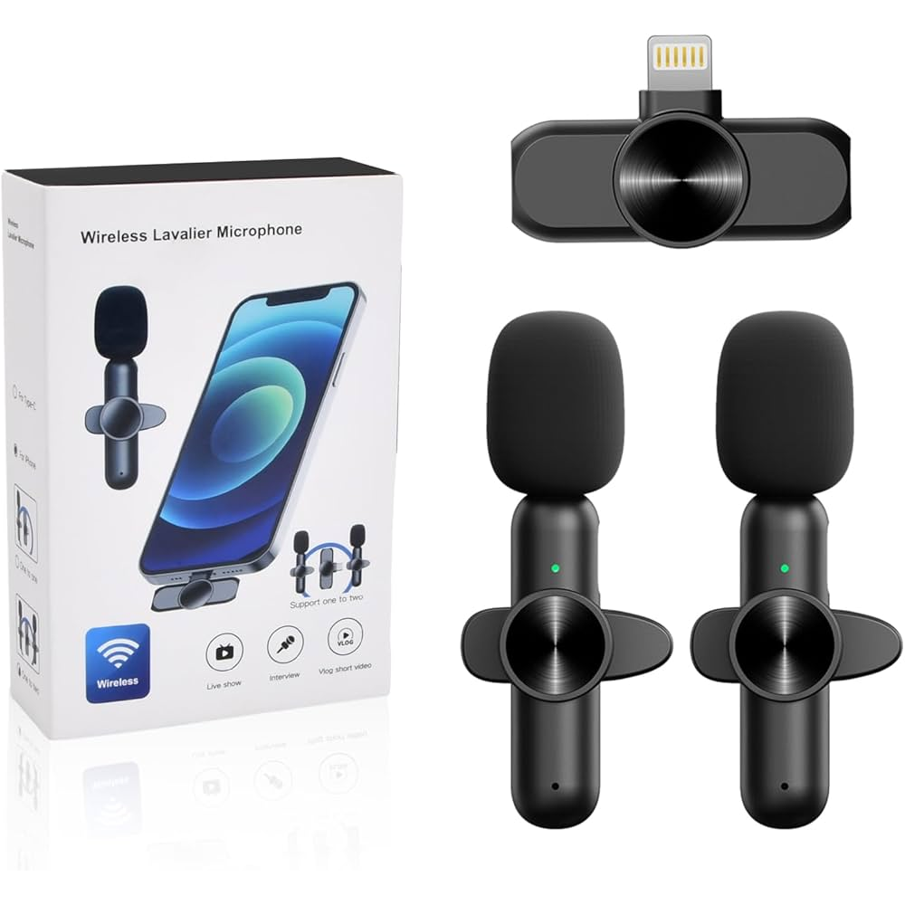 Microfono Lightninh Para iPhone 5-14 Series Inalambrico