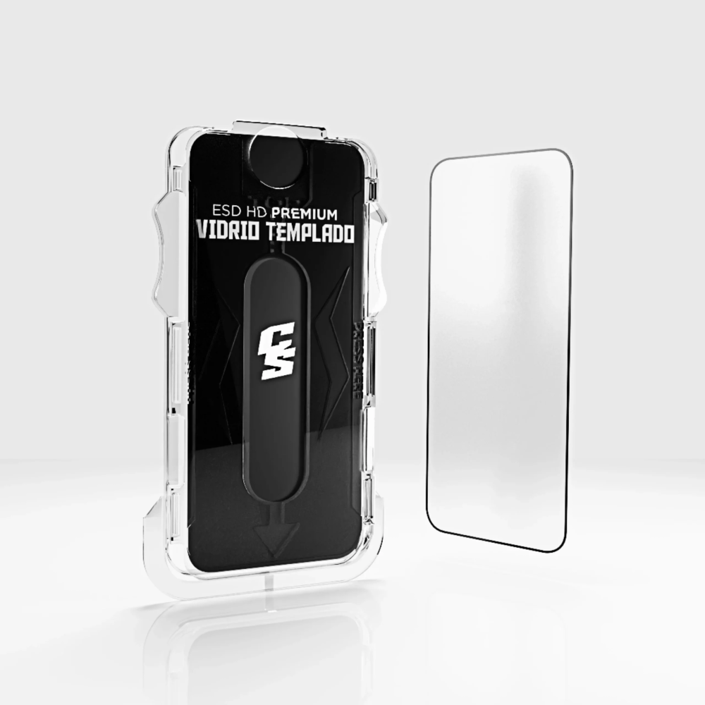 MICA PARA IPHONE HD PREMIUM CS + KIT DE INSTALACION