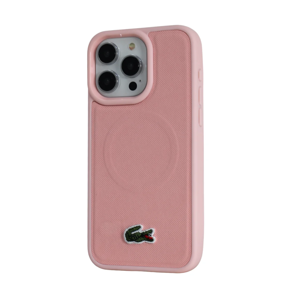 FUNDA IPHONE 17 PRO EMBLEMA LACOSTE MAGSAFE