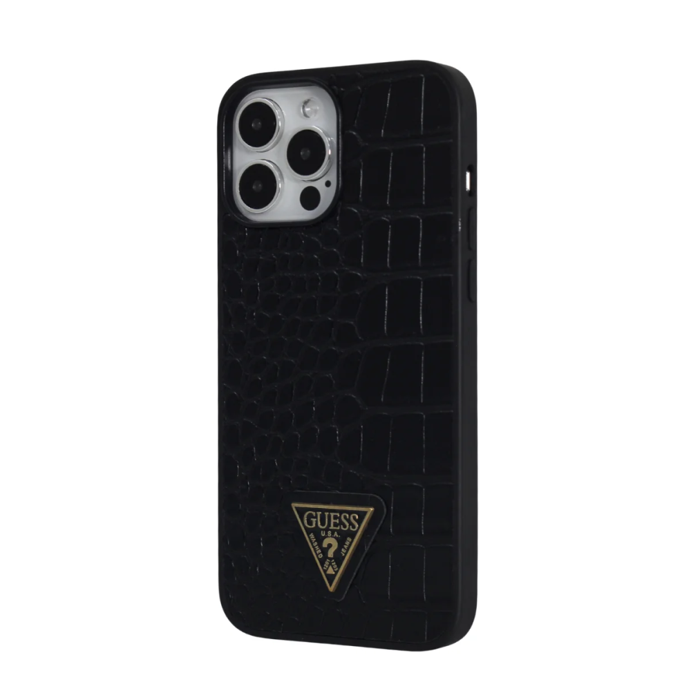 FUNDA IPHONE 16 PRO MAX GUESS2 C/PLACA