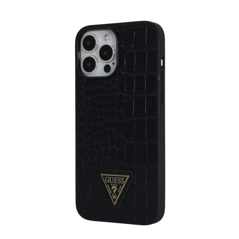 FUNDA IPHONE 16 PRO MAX GUESS2 C/PLACA