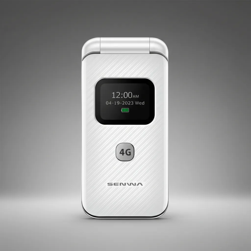 celular-flip-barato-senwa-volte-plus-blanco-4g-nuevo!!-