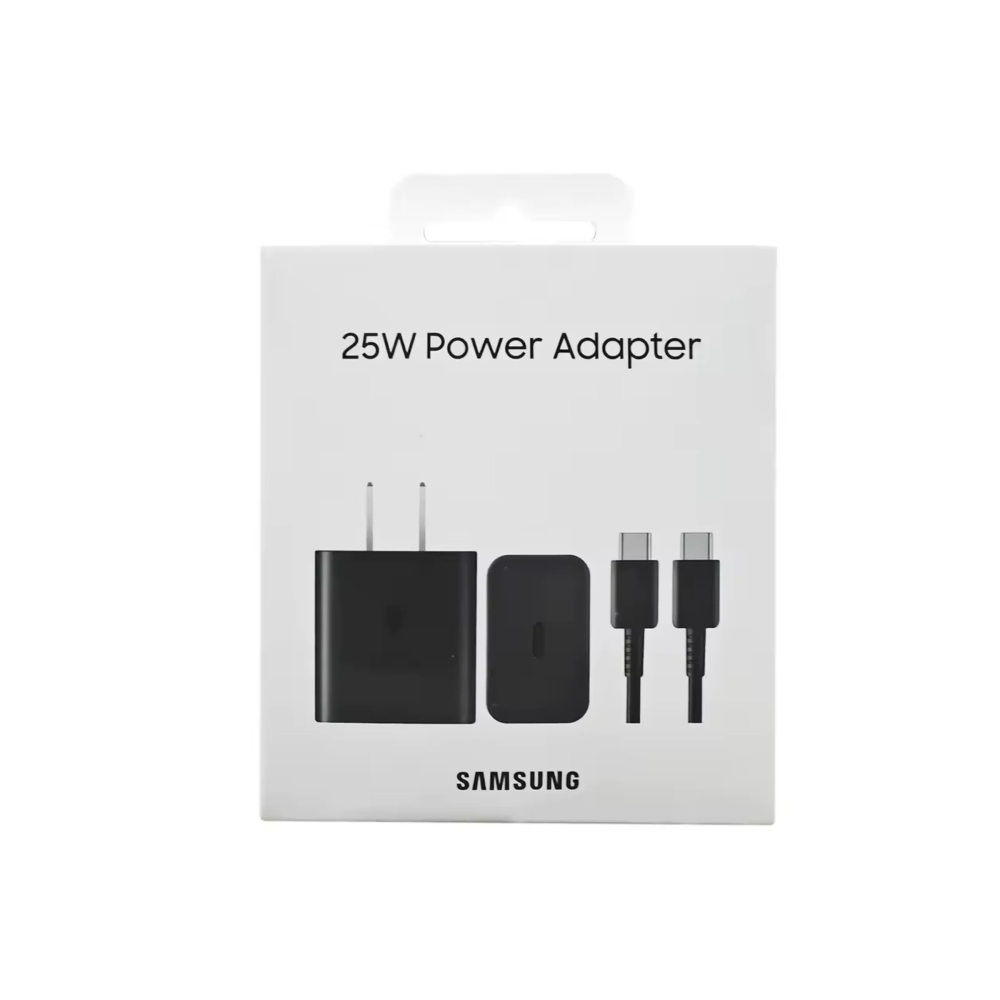 COMBO SAMSUNG 25W TIPO-C NEGRO