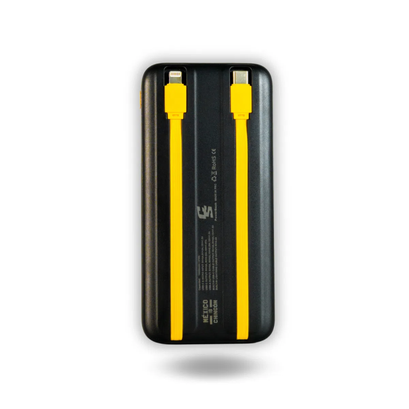 BATERIA PORTATIL 10,000 CYBERSHOP 22.5W YELLOW