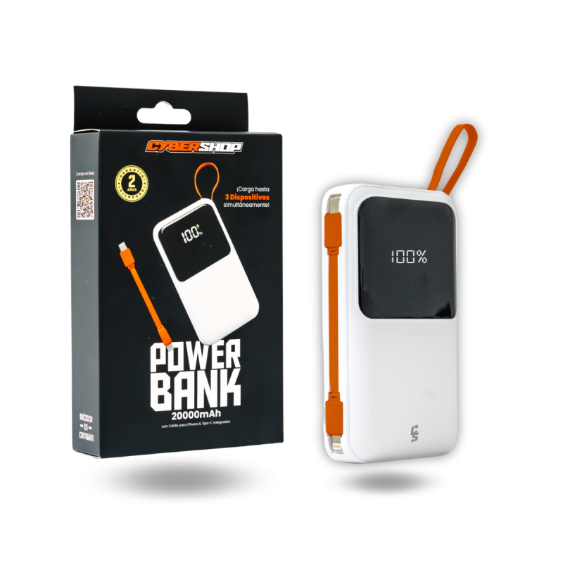 BATERIA PORTATIL 20,000 CYBERSHOP ASTRA COMPLETUS