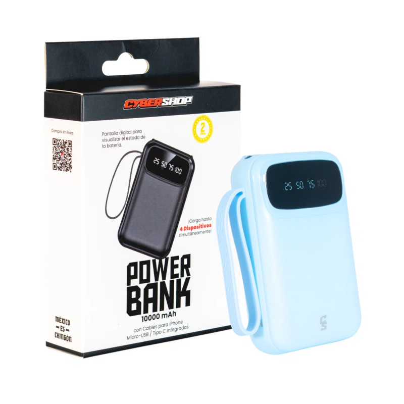 BATERIAL PORTATIL 10,000 CYBERSHOP BELLUM