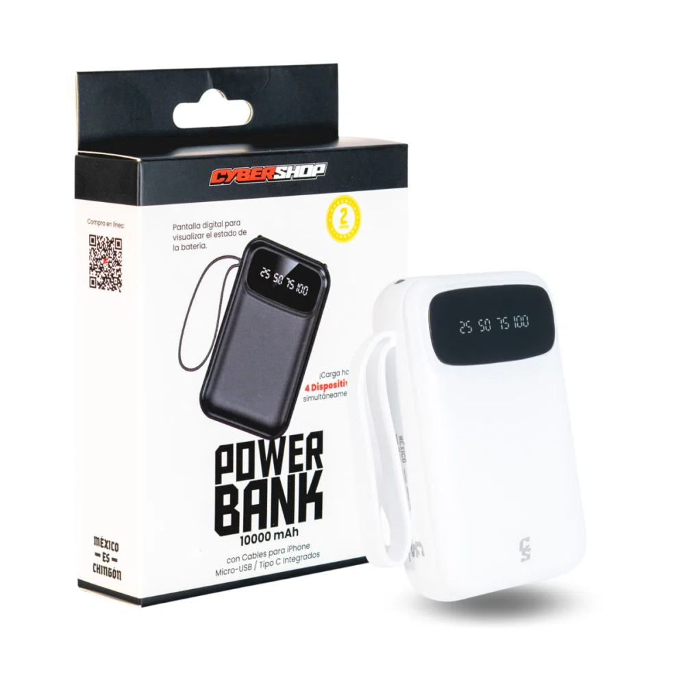 BATERIAL PORTATIL 10,000 CYBERSHOP BELLUM