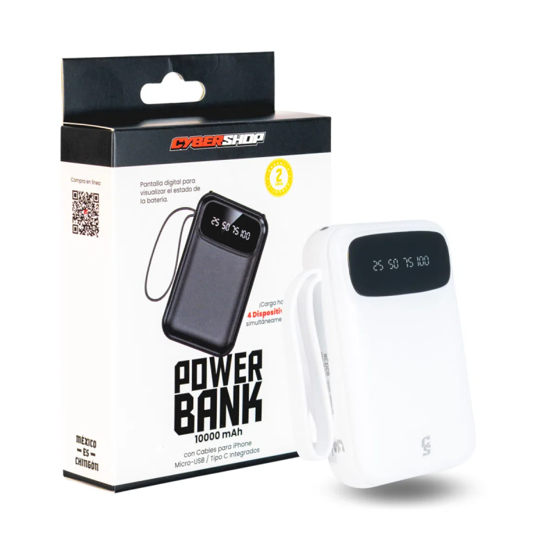 BATERIAL PORTATIL 10,000 CYBERSHOP BELLUM