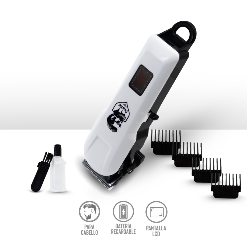 Maquina Corte de Pelo Electrica LED MR-126 Buytiti