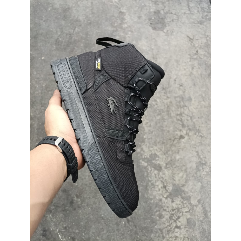 Bota Tactica Lacoste Negra