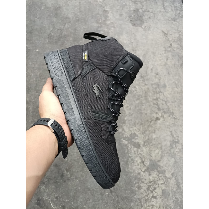 Bota Tactica Lacoste Negra