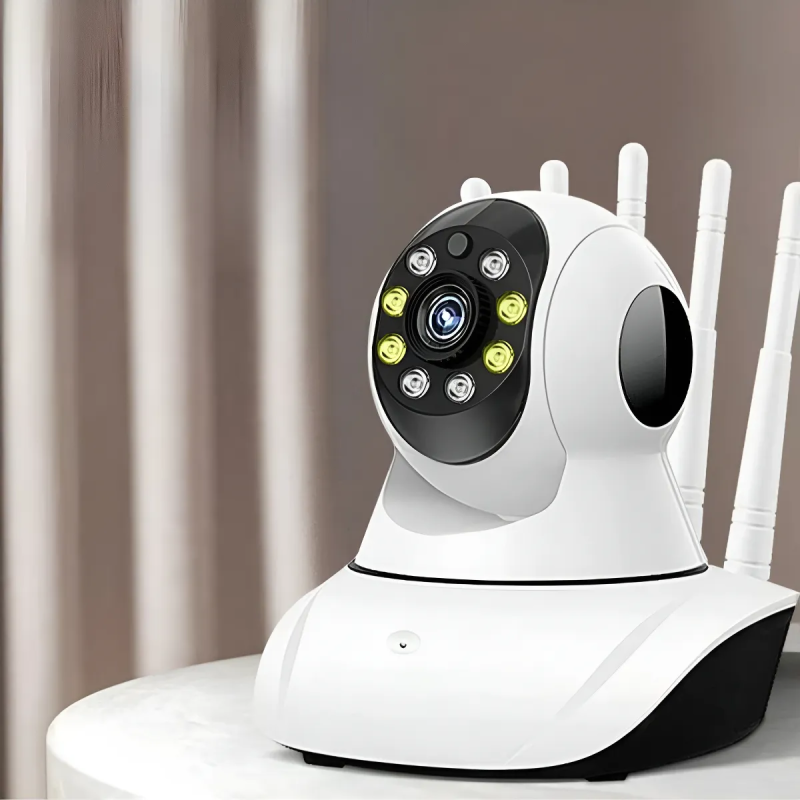 Camara De Seguridad Wifi Ip 1080p 5 Antenas Vision Nocturna