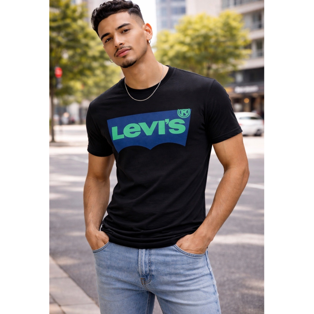 Playera Levi’s Shadow Green Logo Tee