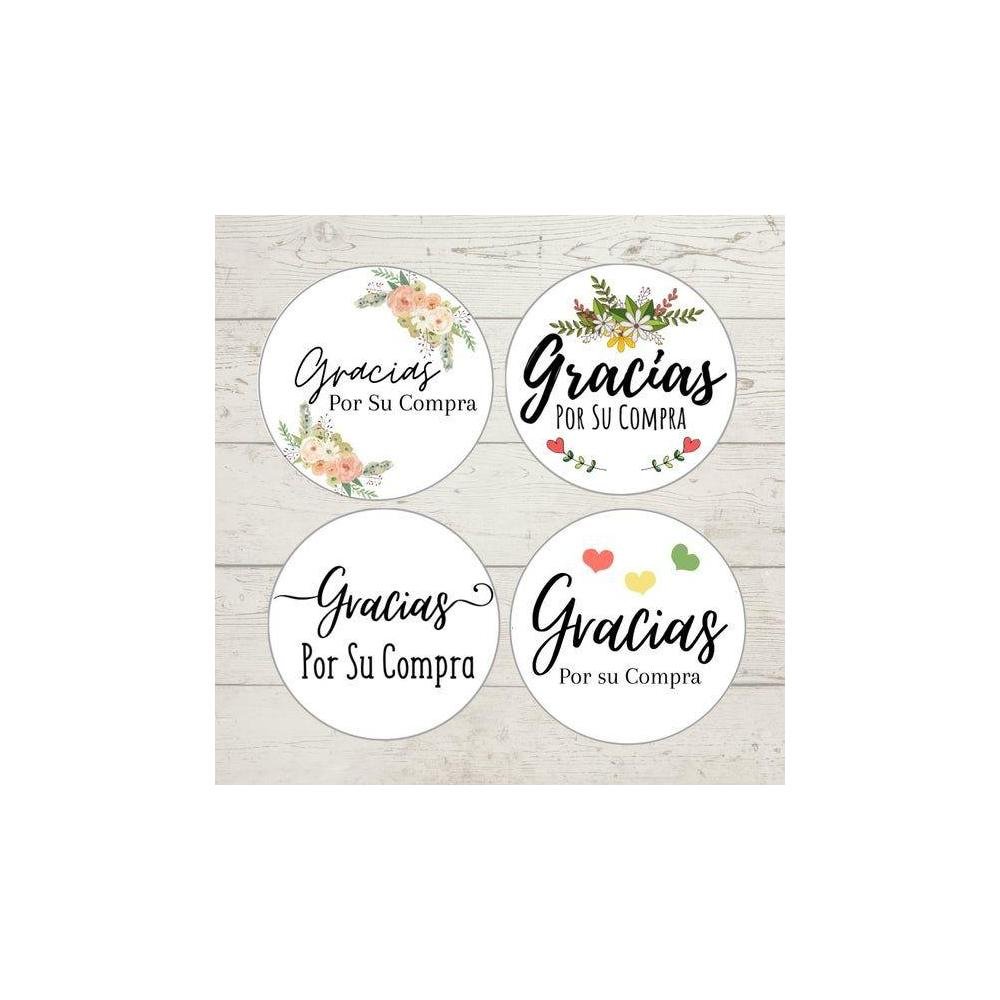 Etiquetas Calcomanias Stickers Vinil Recortadas Personalizadas Listas Para Despegar y Colocar Pegatinas