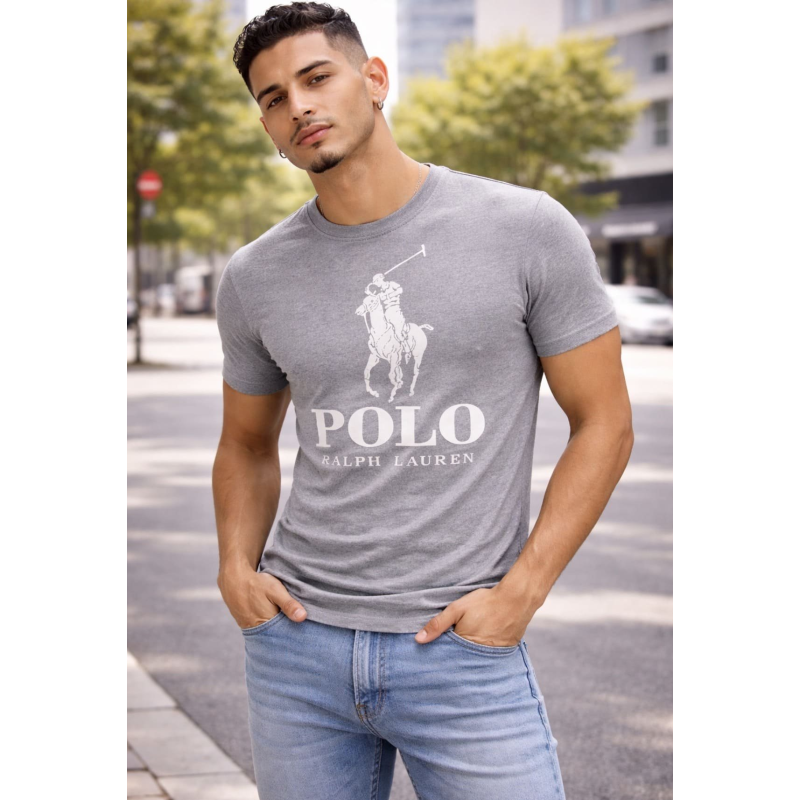 Playera Caballero Negra Emblematica