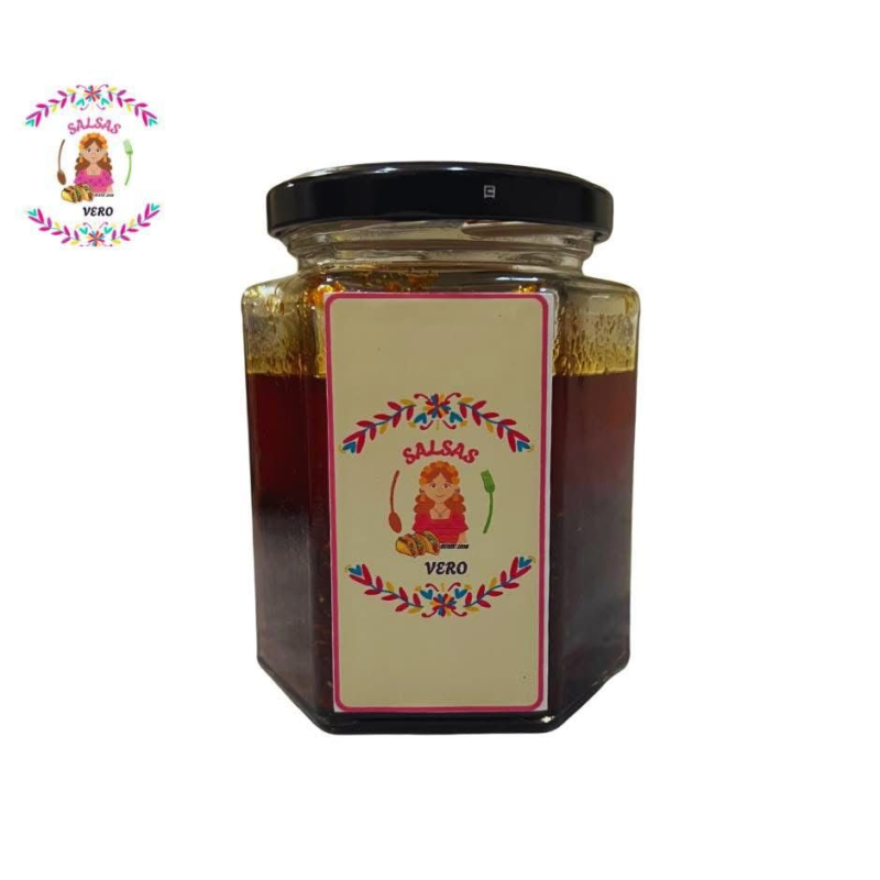 Mayoreo 10 pzs Chile de Aceite de 240g - Salsas Vero