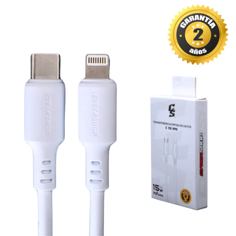 CABLE 15W TC A IP BLANCO 1M