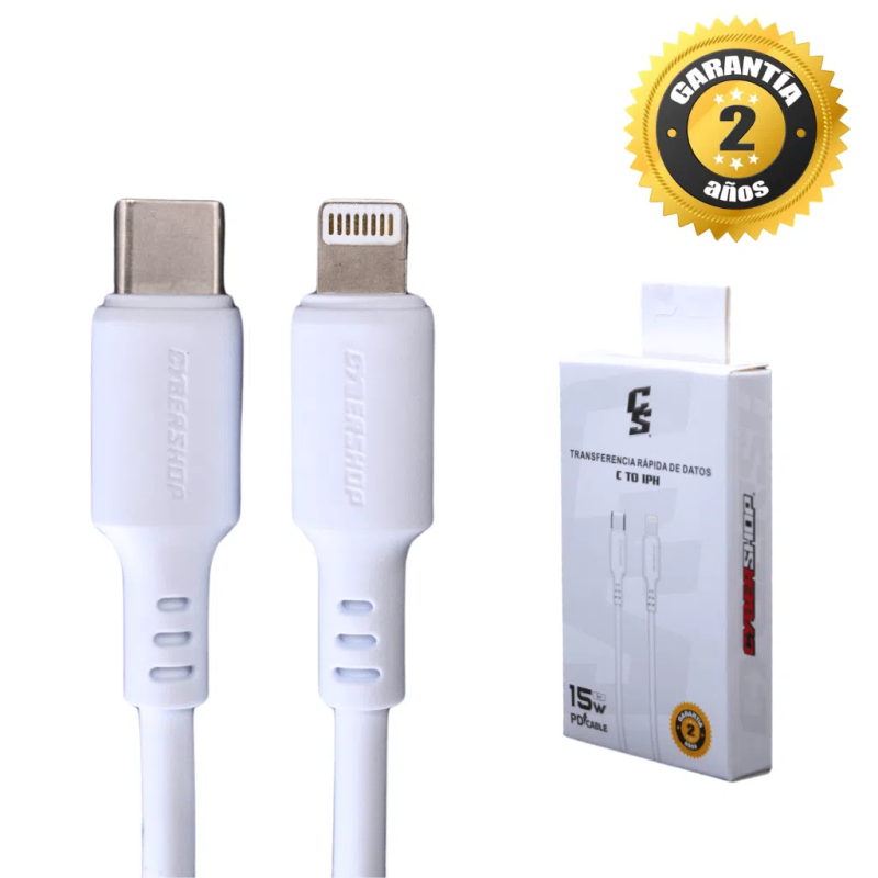 CABLE 15W TC A IP BLANCO 1M