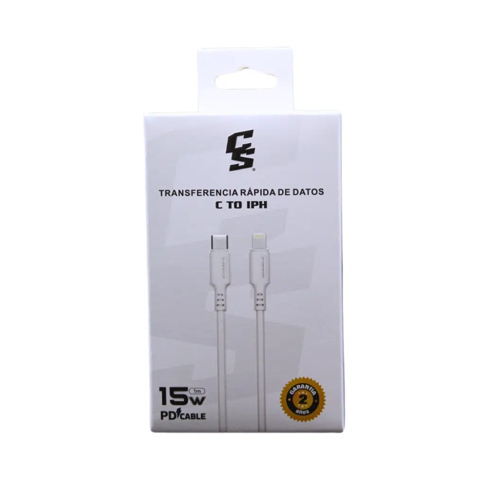 CABLE 15W TC A IP BLANCO 1M