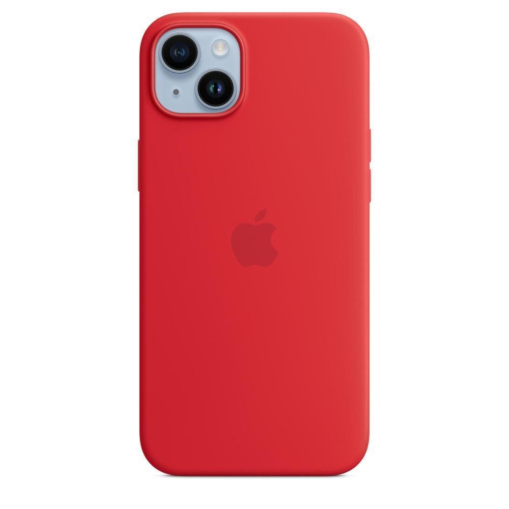 case-iphone-14-rojo-logo-silicon-y-microfibra-funda-protector