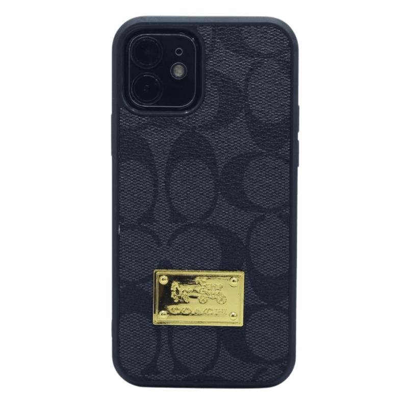 case-coach-iphone-15-negro-estuche-protector-funda-emblematica
