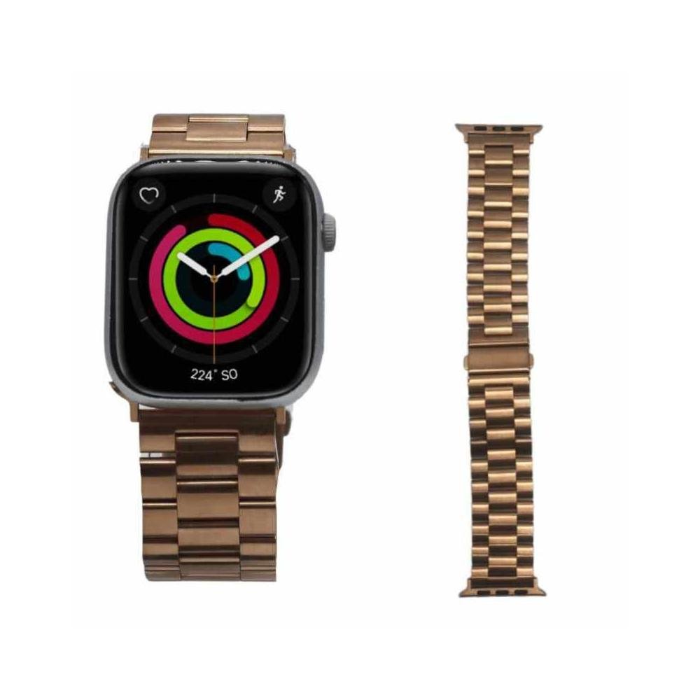 correa-meta-brillo-lujosa-dorado-38-40-41mm-apple-watch-extensible