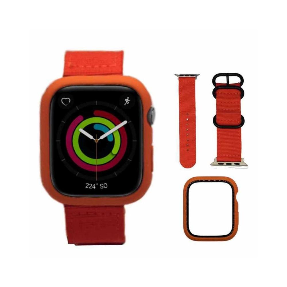correa-bicolor-naranja-38-40-41mm-apple-watch-extensible