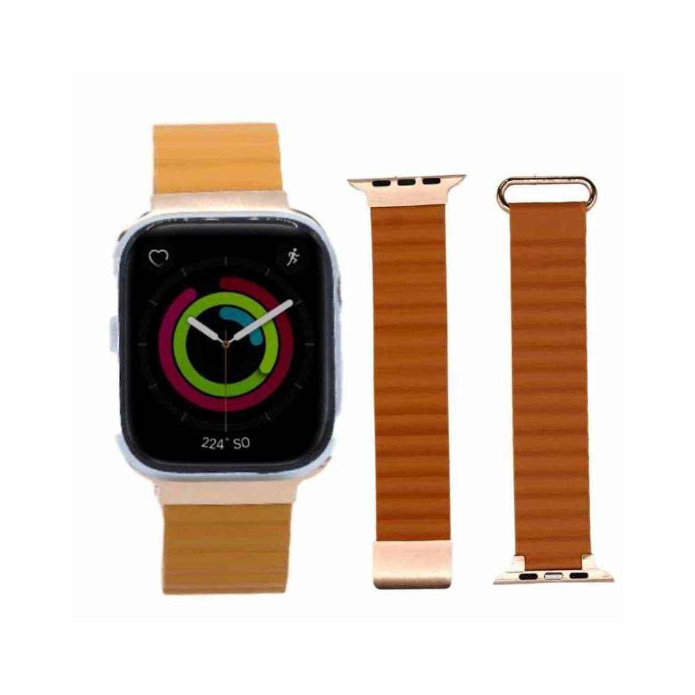 correa-metal-fashion-naranja-38-40-41mm-apple-watch-extensible