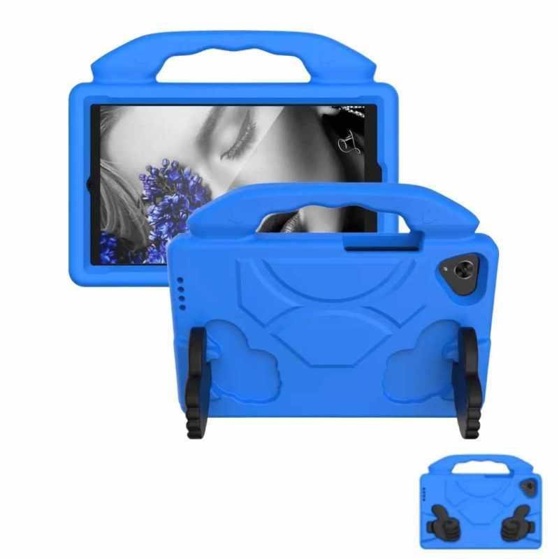 case-ipad-mini-1/2/3-pulgar-azul-funda-protector-antigolpes-anticaidas-uso-rudo