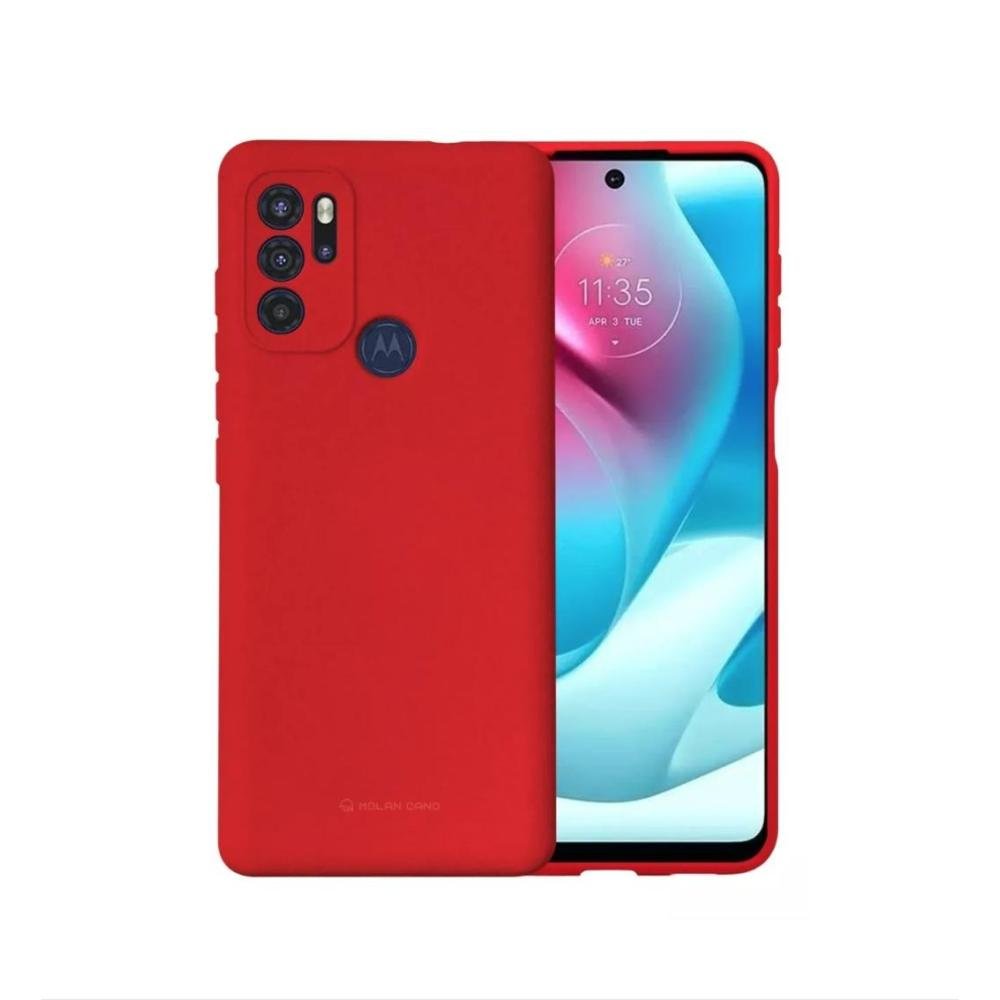 case-g60/g60s-rojo-motorola-silicon-logo-funda-protector