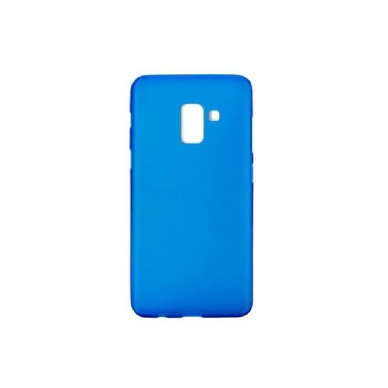 case-a8-plus-azul-fuerte-logo-samsung-funda-protector
