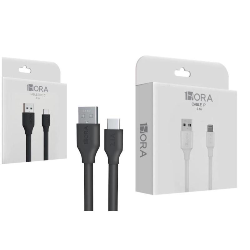 paquete-2-cables.-1x-tipo-c-tc-y-1x-iphone-lightning.-1-hora-caja-2.1a