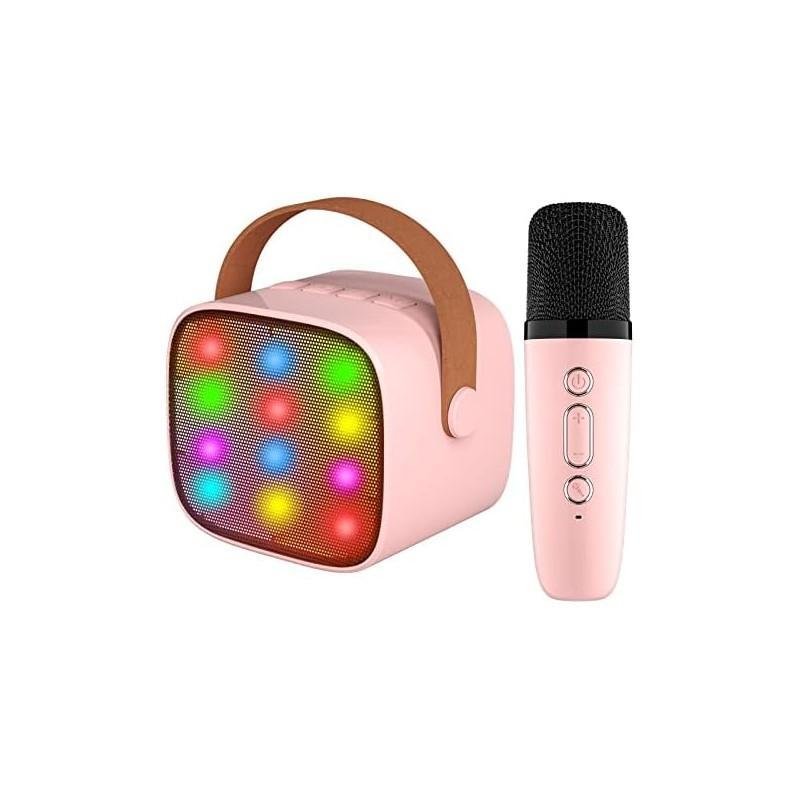 kit-bocina-karaoke-portable-led