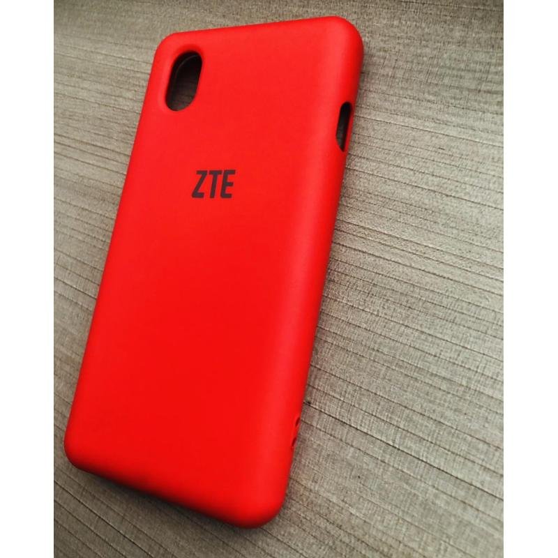 case-l8/l9-rojo-zte-silicon-microfibra-logo-funda-protector