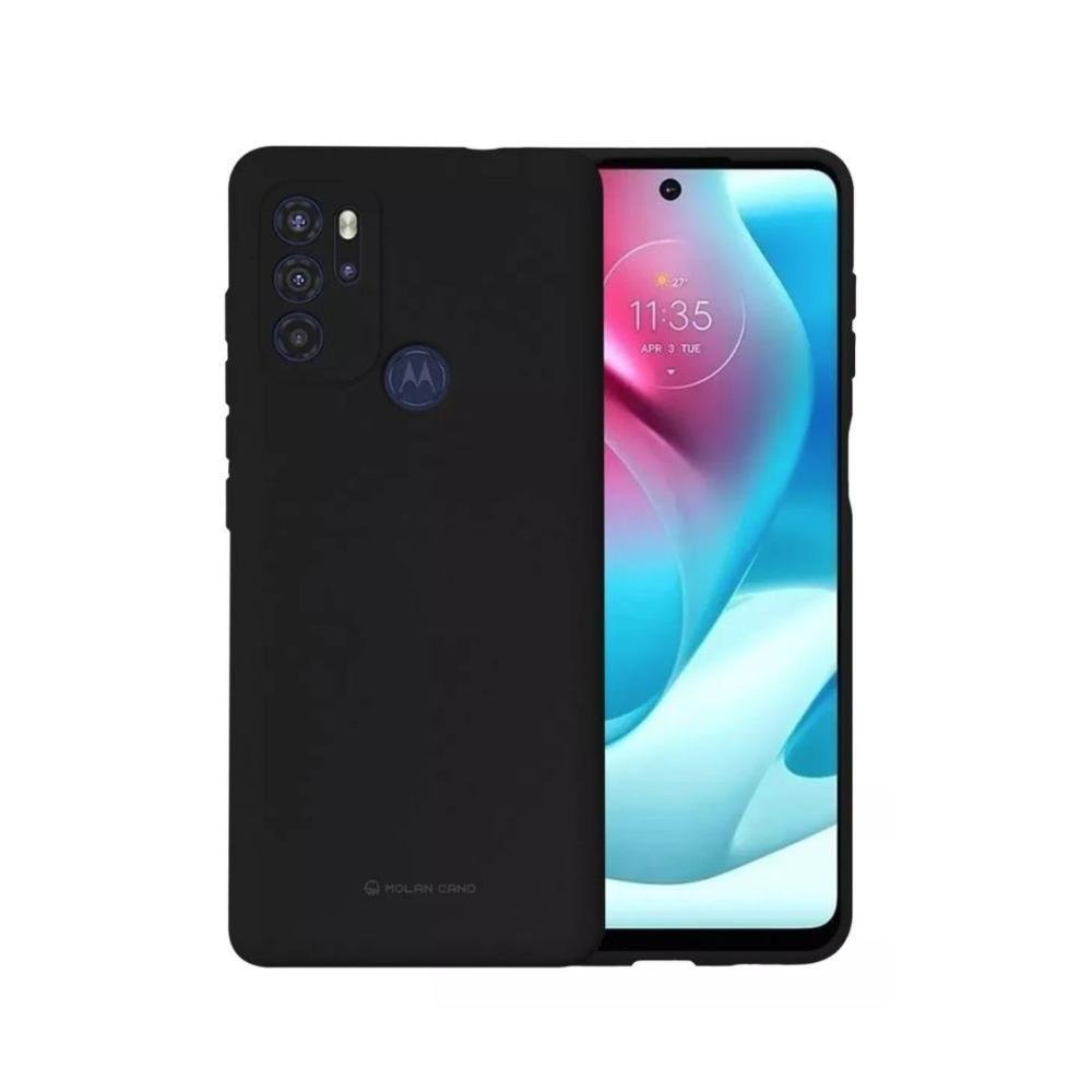 case-g60/g60s-negro-motorola-silicon-logo-funda-protector