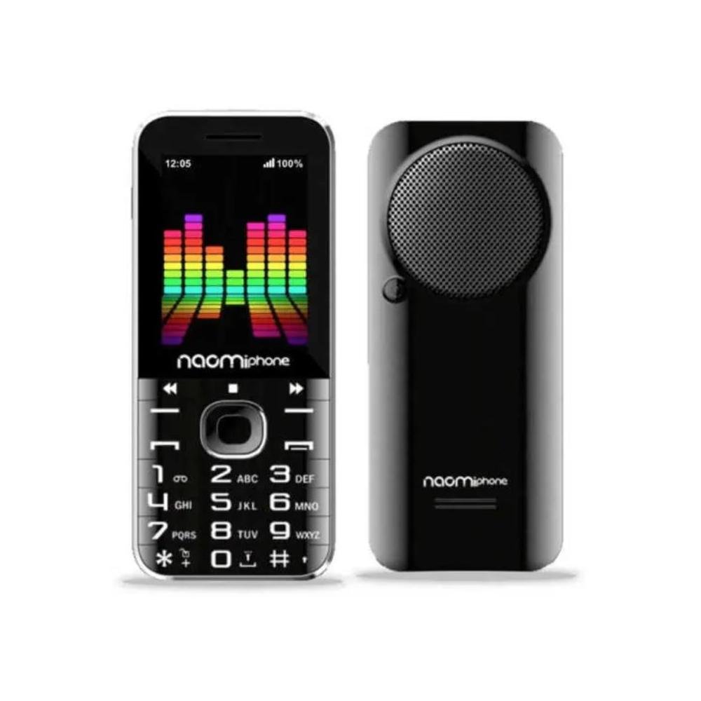naomi-n40-2g-negro/dorado/plata-telefono-movil-barra-barrita-celular