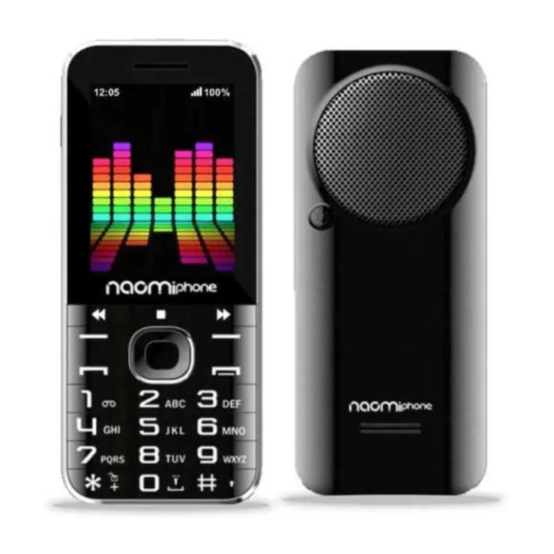 naomi-n40-2g-negro/dorado/plata-telefono-movil-barra-barrita-celular