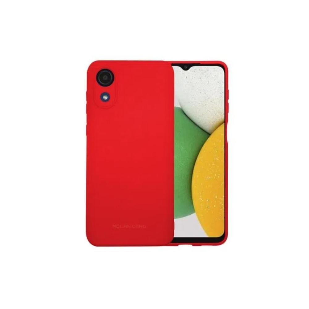 case-logo-silicon-a03-core-samsung-rojo-funda-protector-oc